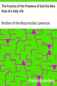 Cover of The Practice of the Presence of ...