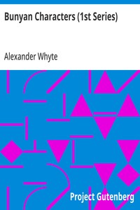 Cover of Bunyan Characters (1st Series) — Story, Setting & Ideas