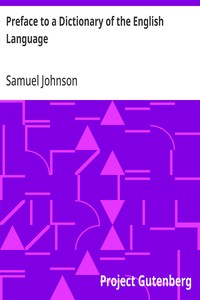 Cover of Preface to a Dictionary of the English Language — Background and Themes